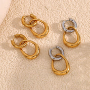 Brinco de Argola Banhado a Ouro