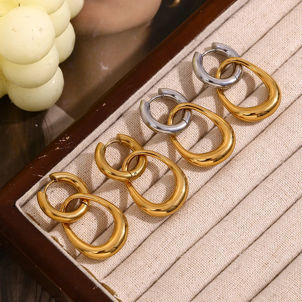 Brinco de Argola Banhado a Ouro