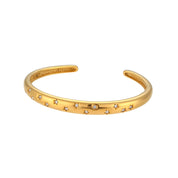 Pulseira Zircônia Banhado a Ouro