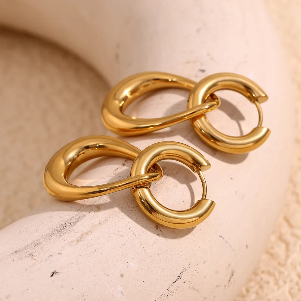 Brinco de Argola Banhado a Ouro