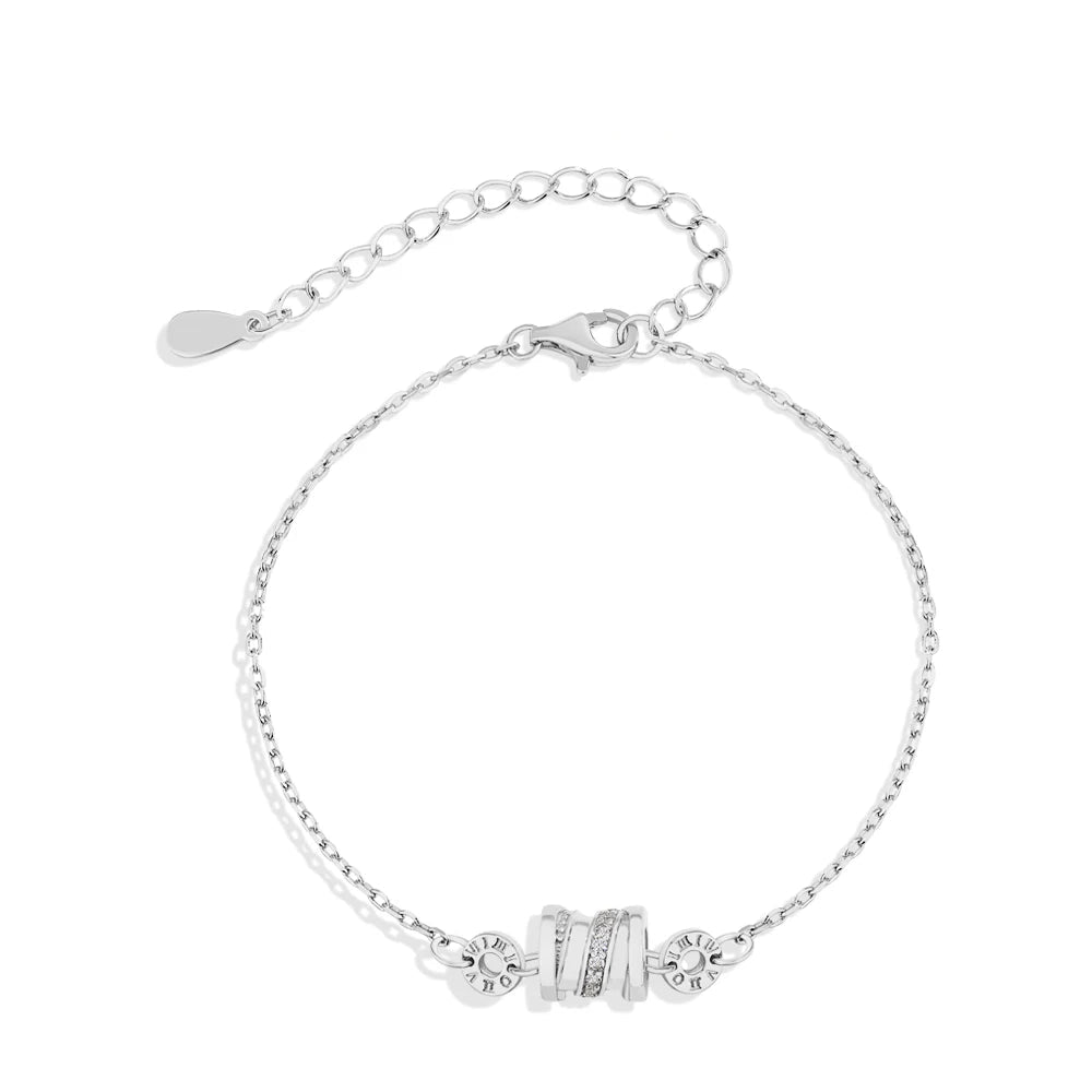 Pulseira de Moissanite Banhada a Ouro 18k