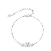Pulseira de Moissanite Banhada a Ouro 18k