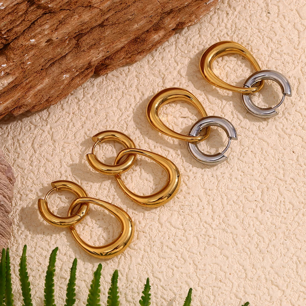 Brinco de Argola Banhado a Ouro