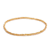 Pulseira de Corrente com Elegante Banhado a Ouro 18k