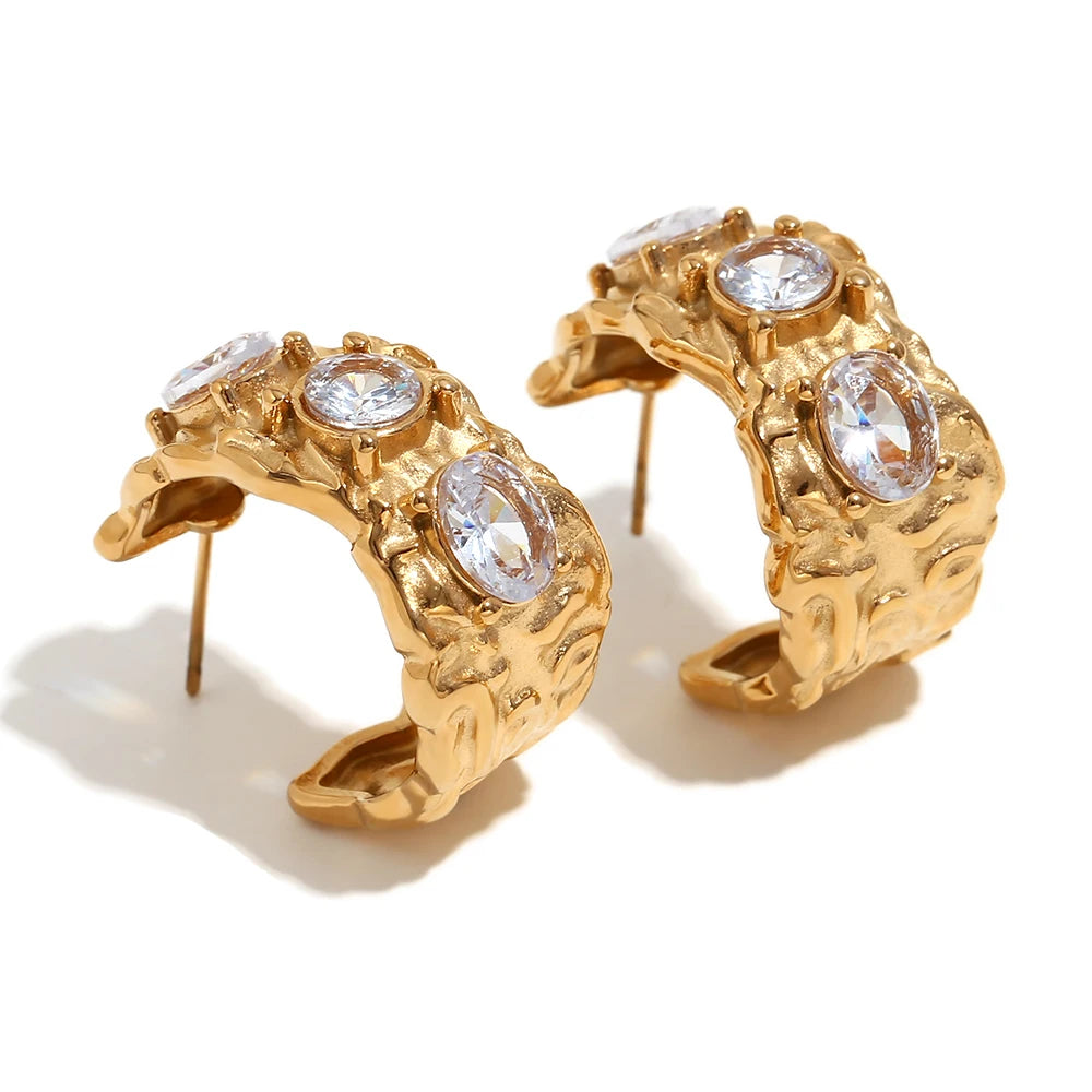 Conjuntos de Anéis Com pulseira Banhado a Ouro 18k