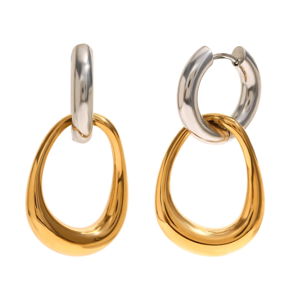 Brinco de Argola Banhado a Ouro