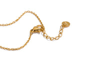 Pulseira de Coração com Corrente e Anel