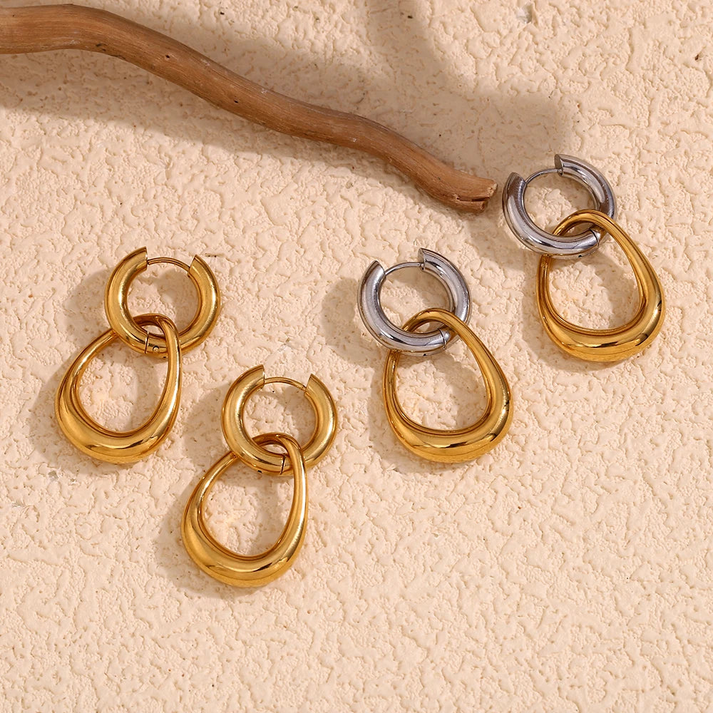 Brinco de Argola Banhado a Ouro