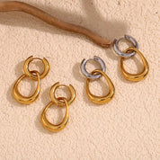 Brinco de Argola Banhado a Ouro